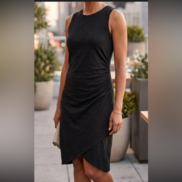 tek gear Dresses & Skirts - NWT Tek Gear Black Asymmetrical Dress size S